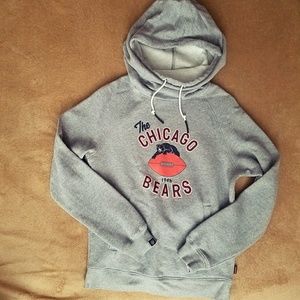 Nike NFL Chicago Bears gray women's hoodie